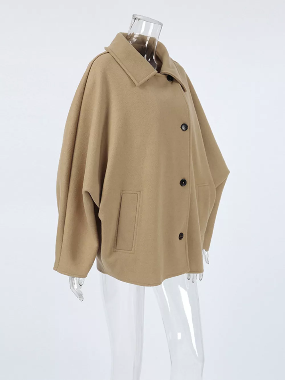 Button Up Long Sleeve Coat, image 9