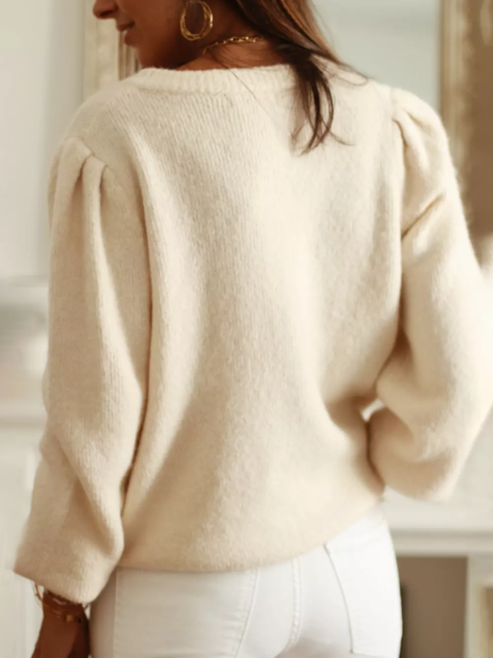 Button Up Long Sleeve Cardigan, image 2