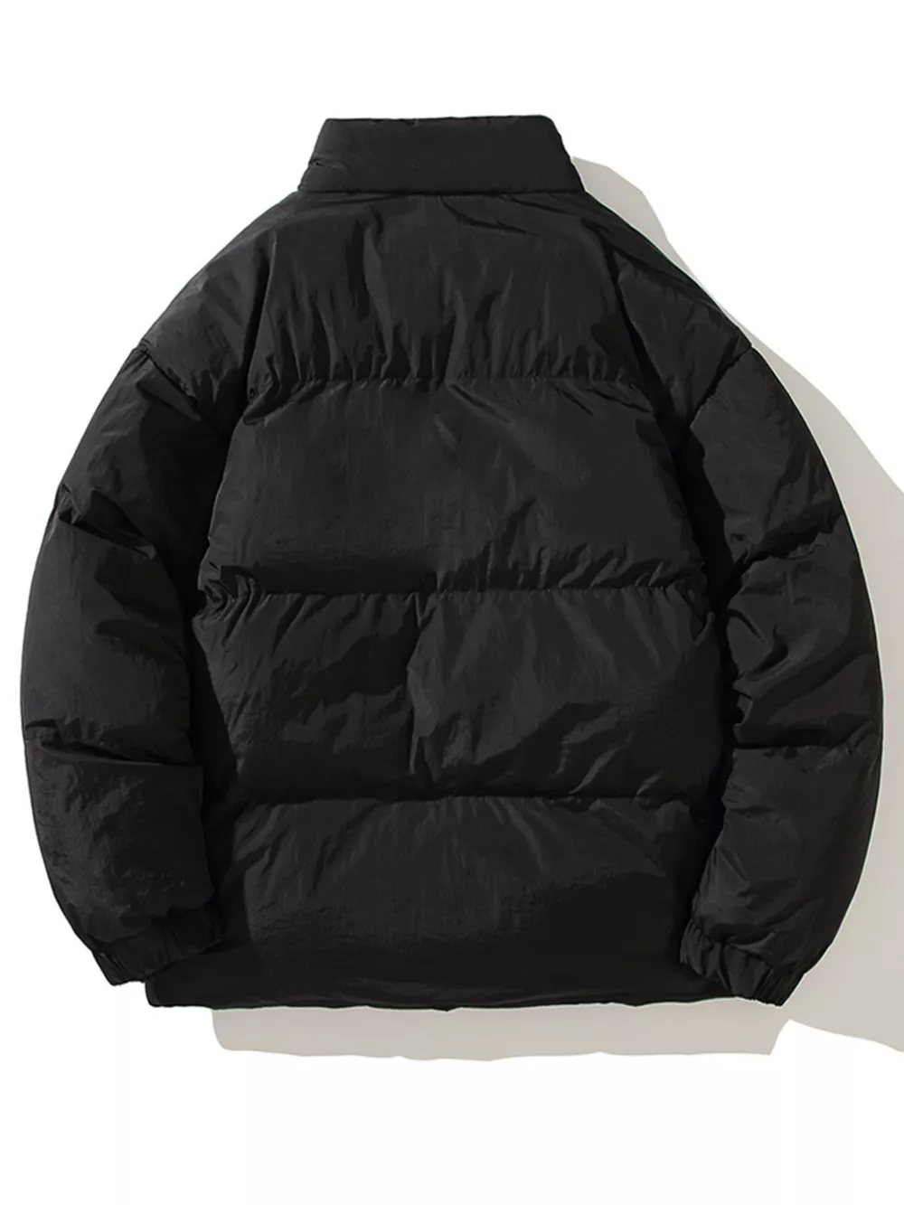 Men's Full Size Zip Up Fleece Puffer Jacket Plus Size, image 3