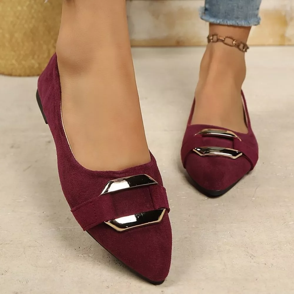 Point Toe Flats Slip-Ons, image 5