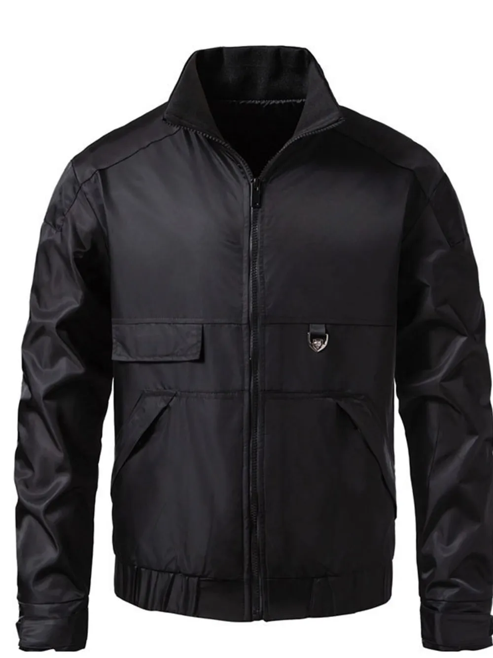 Men's Lightweight Casual Zip Up Jacket, image 2