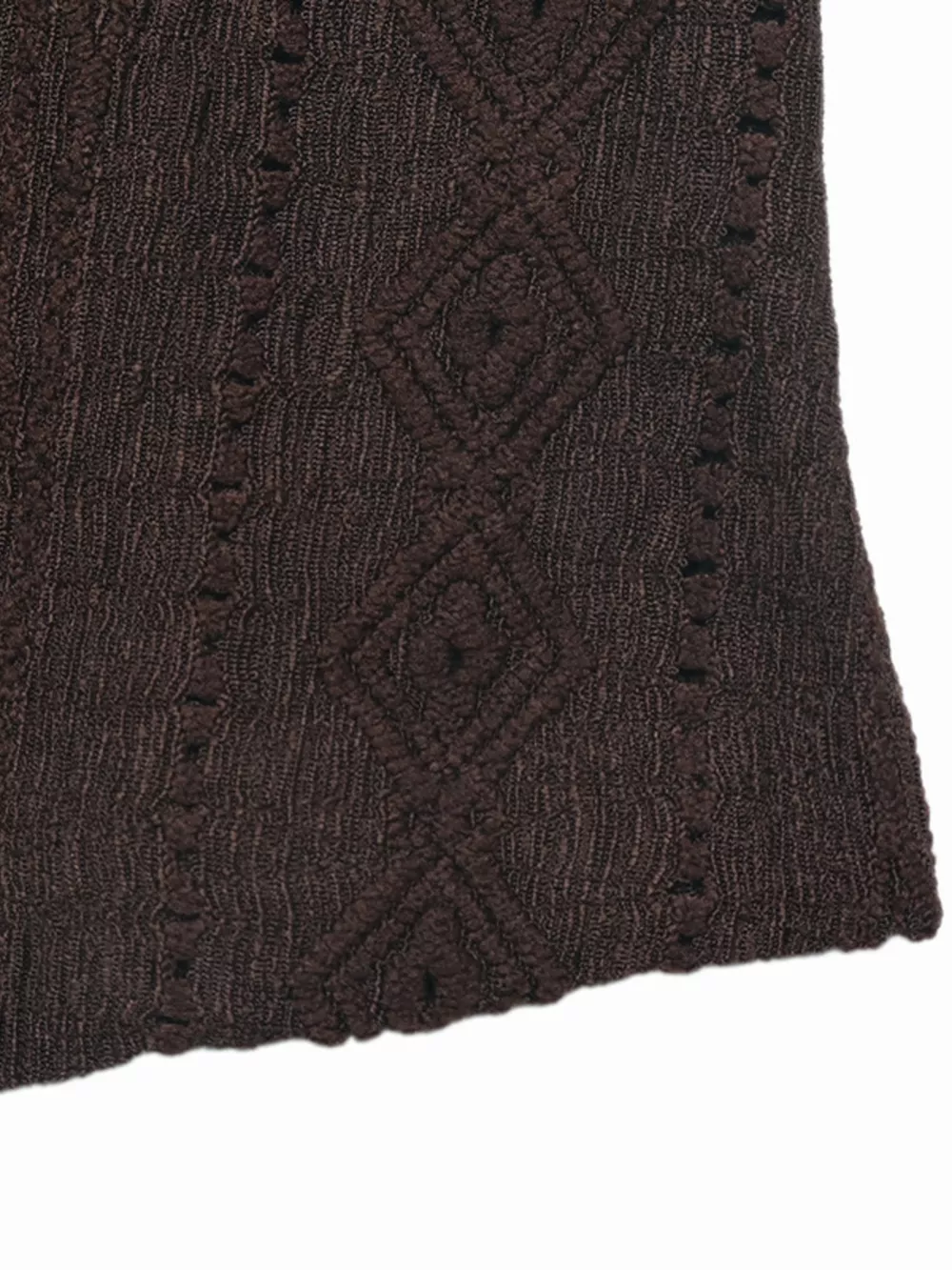 Lace Detail Ruffle Sleeve V-Neck Blouse, image 8