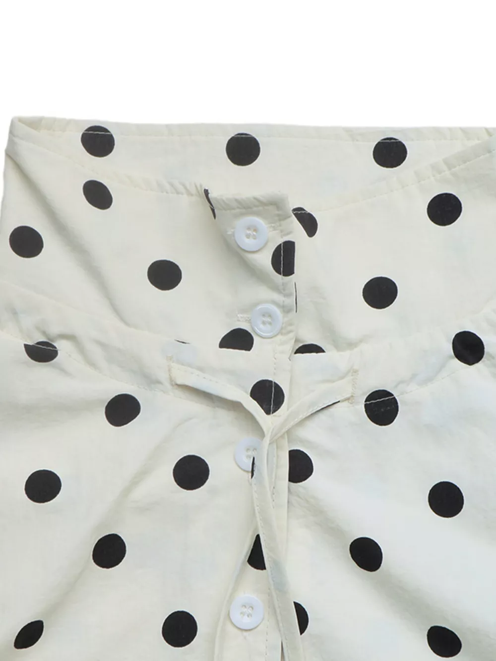 Polka Dot Stand-Collar Casual Jacket, image 10
