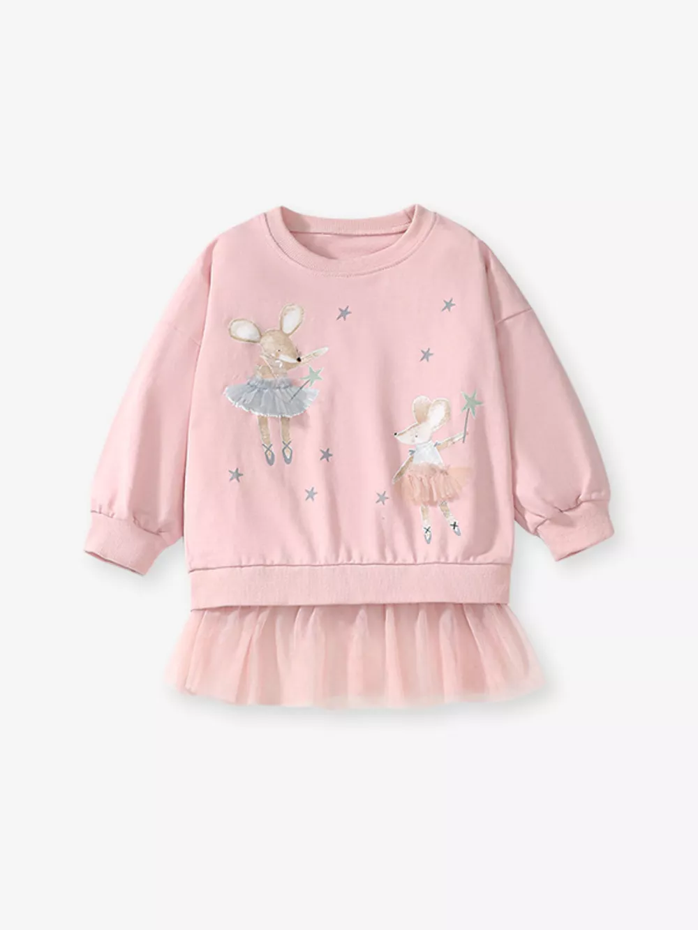 Children's Ballerina Mouse Sweatshirt & Leggings Set, image 6