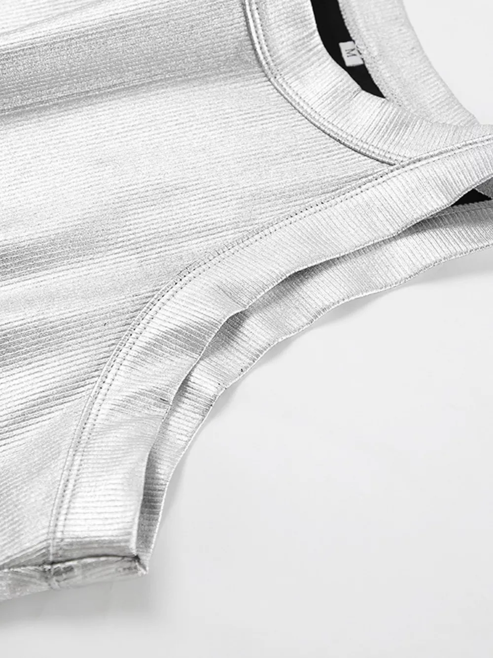 Ribbed Racerback Tank Top, image 8