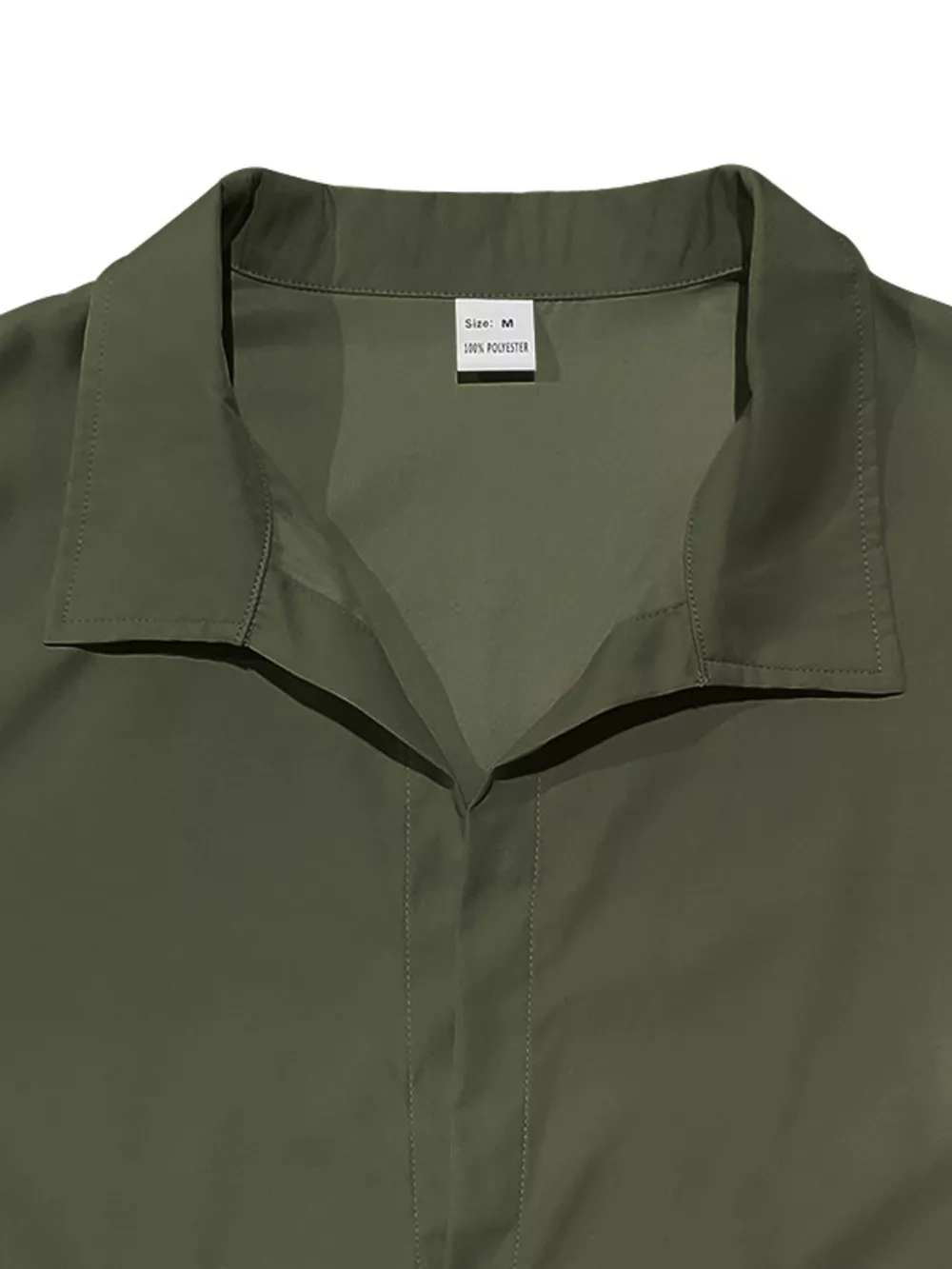 Men's Full Size Casual Button-Up Shirt Plus Size, image 15