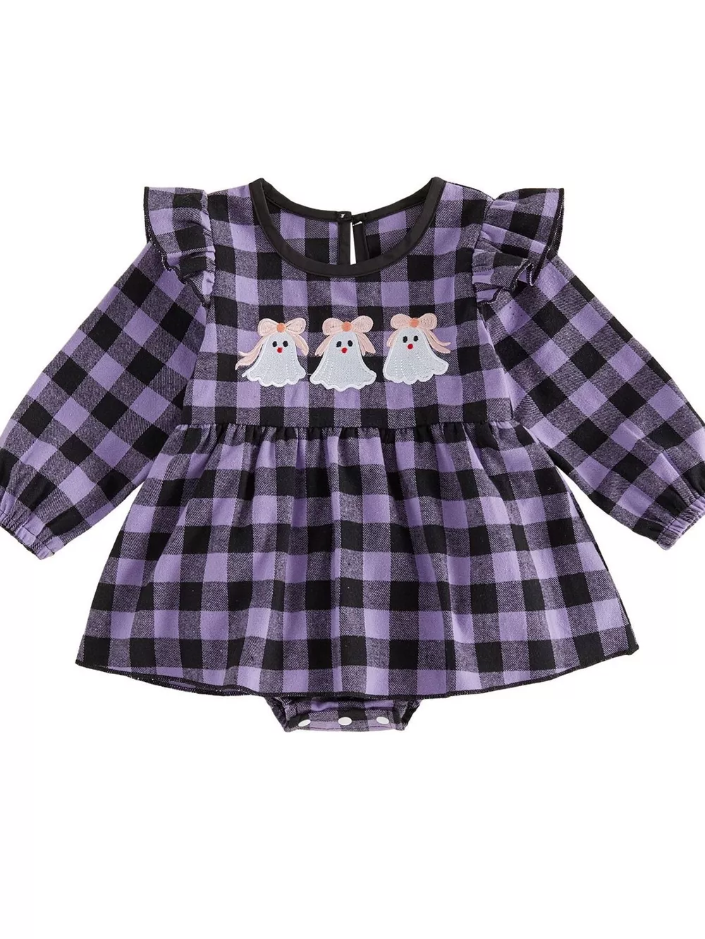 Children's Halloween Long Sleeve Bodysuit Dress, image 6