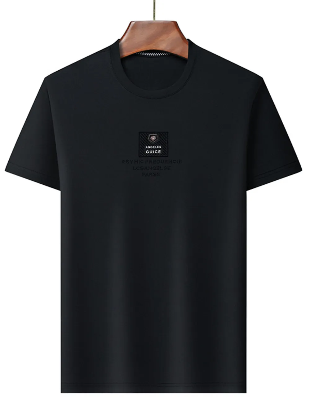 Men's Plus Size Basic Style Round Neck T-Shirt