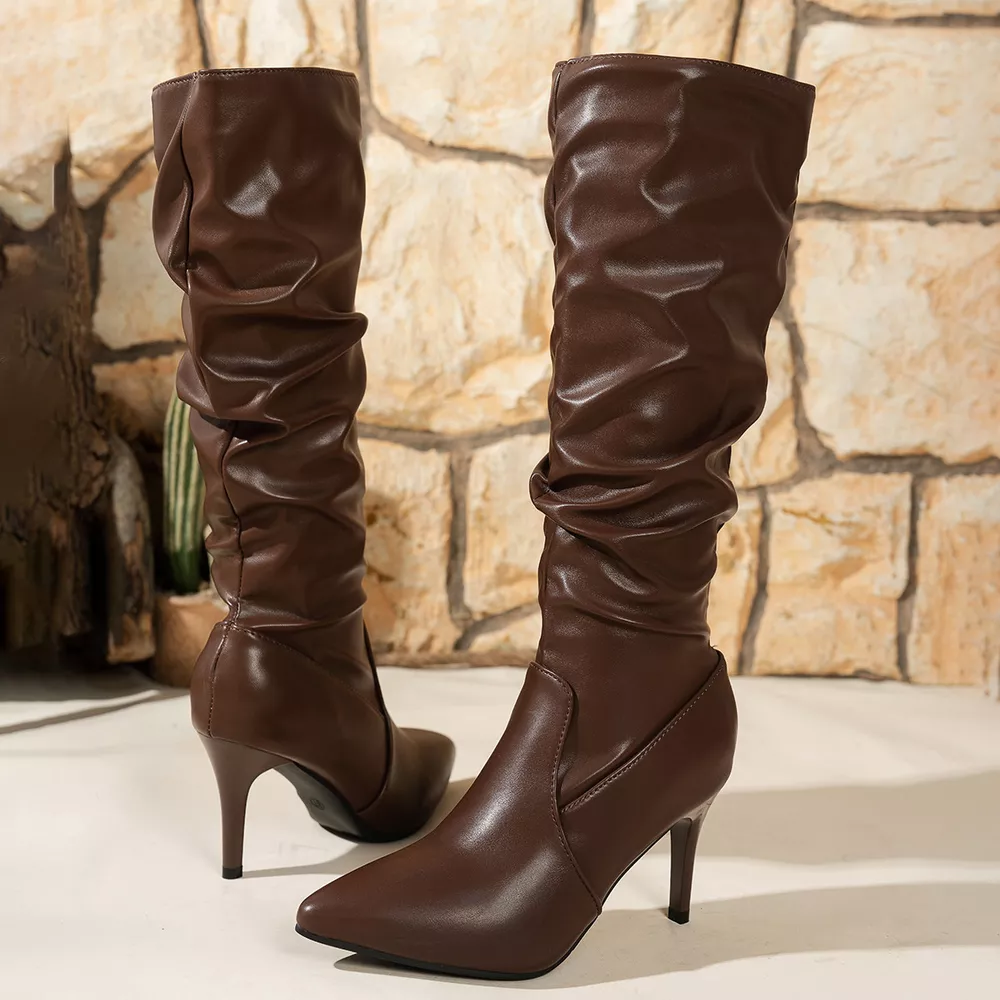 Point Toe Stiletto Boots, image 8
