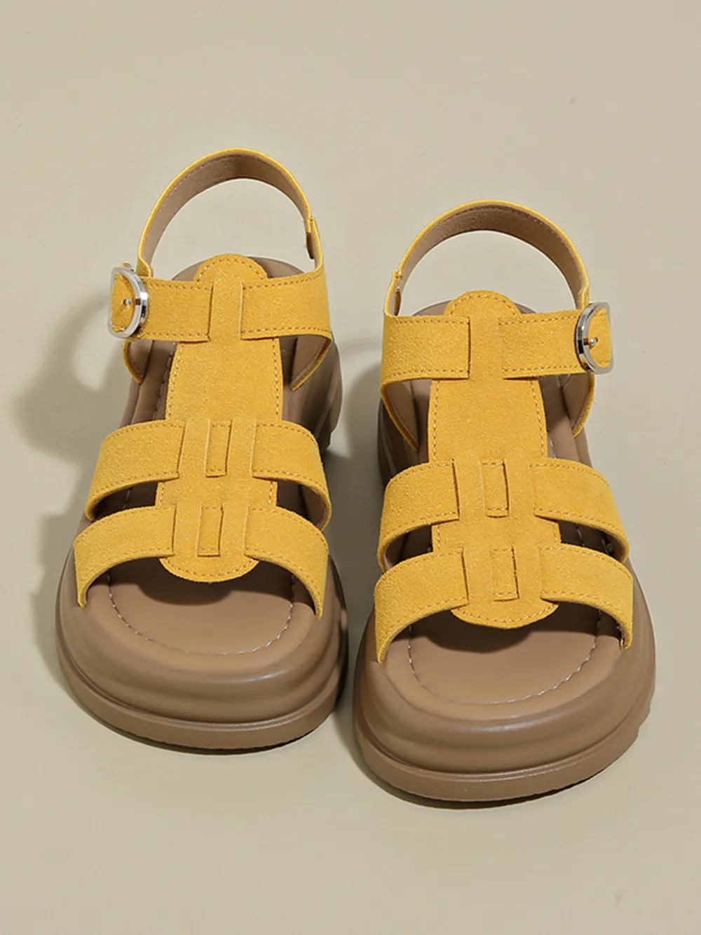 Platform Sandals with Ankle Strap, image 7