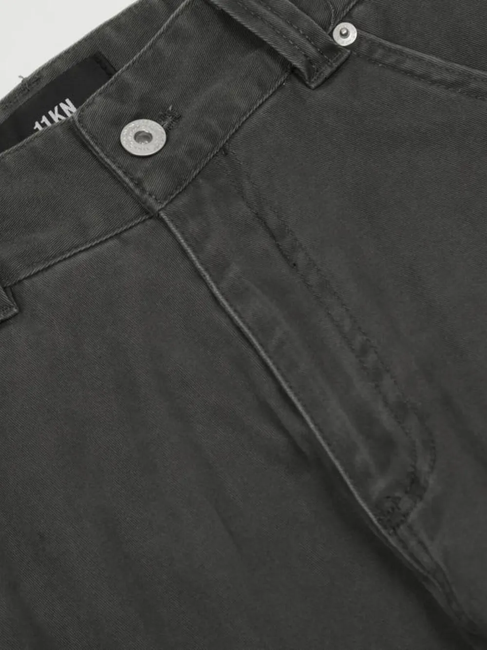 Men's Washed High Waist Flare Pants, image 12