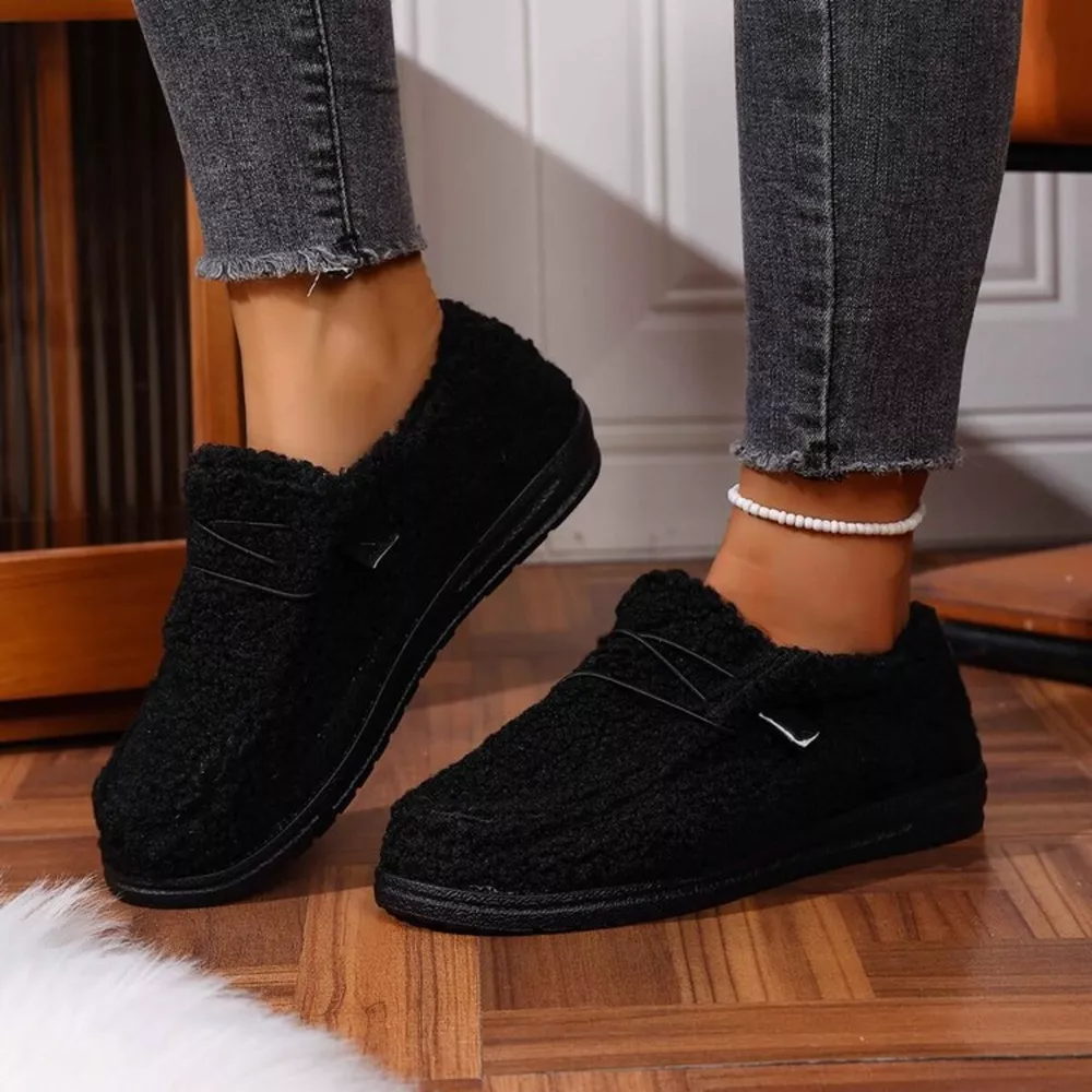 Round Toe Flats Slip-Ons, image 3