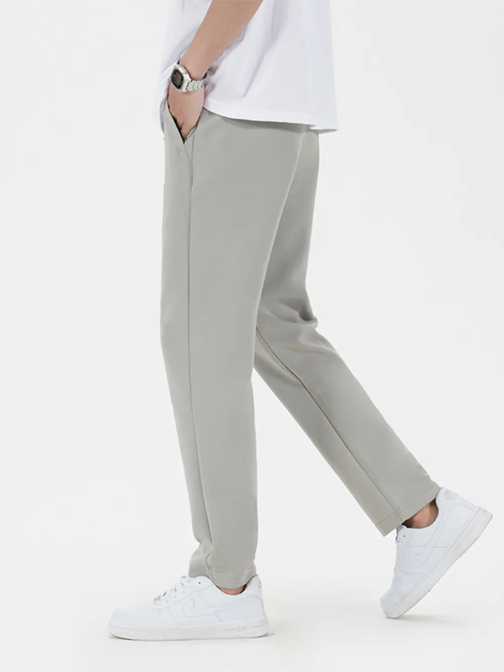 Men's Plus Size Relaxed Fit Casual Pants, image 3