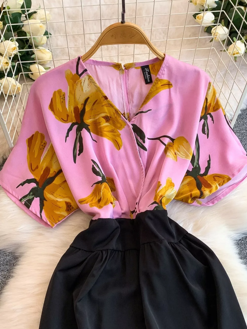Printed Wide Leg Jumpsuit, image 22