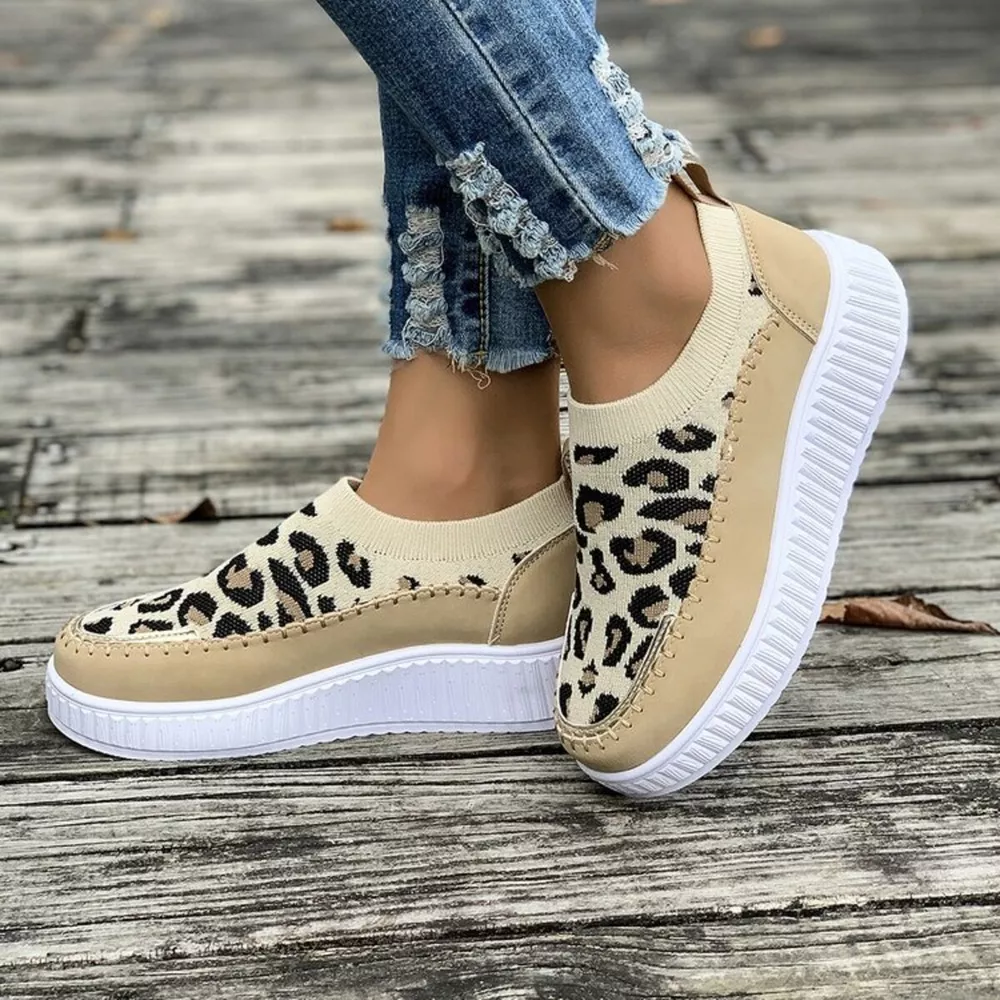 Round Toe Platform Slip-Ons, image 5