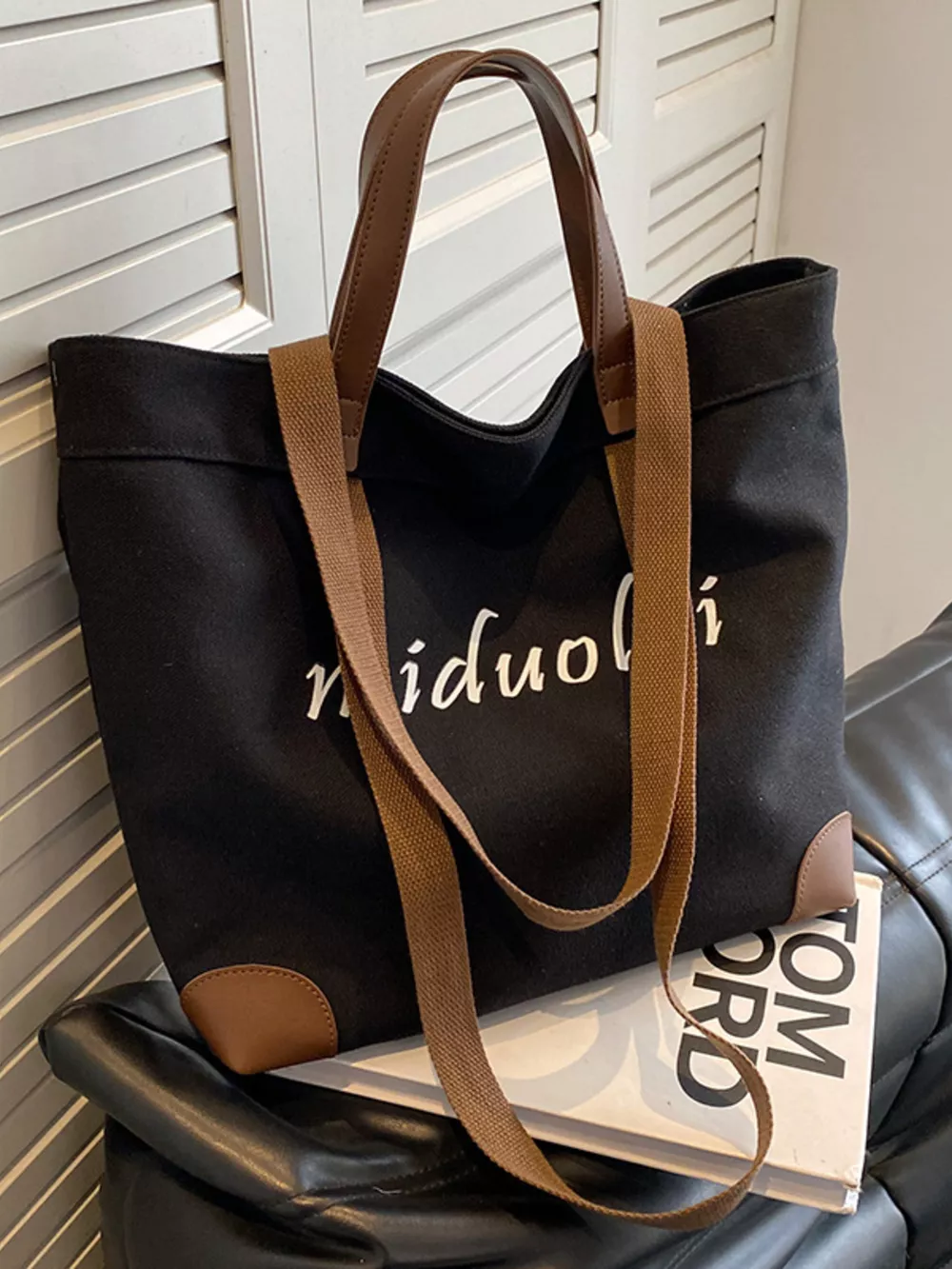 Casual Canvas Handbag, image 5