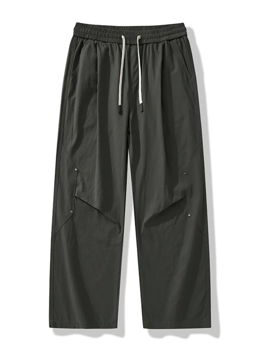 Men's Plus Size Loose Fit Drawstring Cargo Pants, image 2