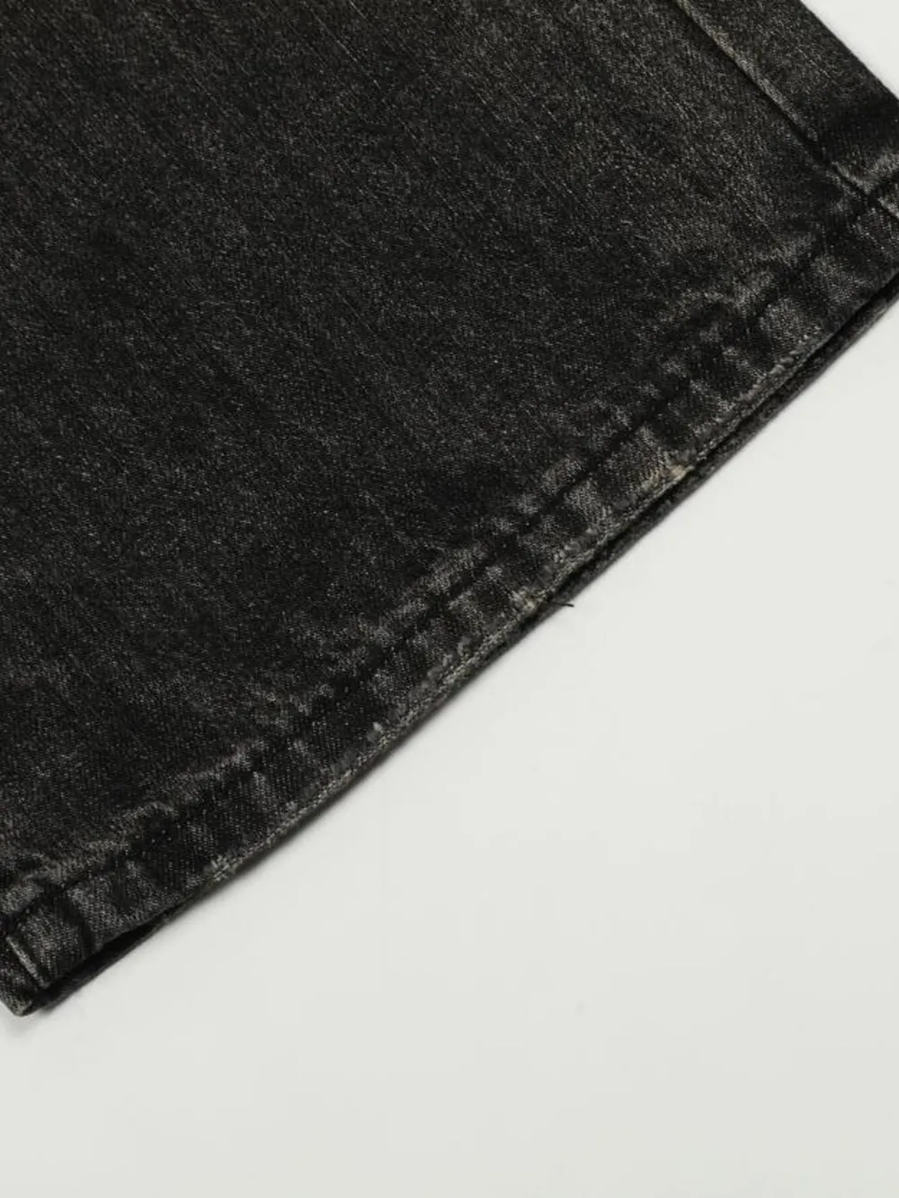 Men's Distressed Cat's Whisker Washed Bootcut Jeans, image 15
