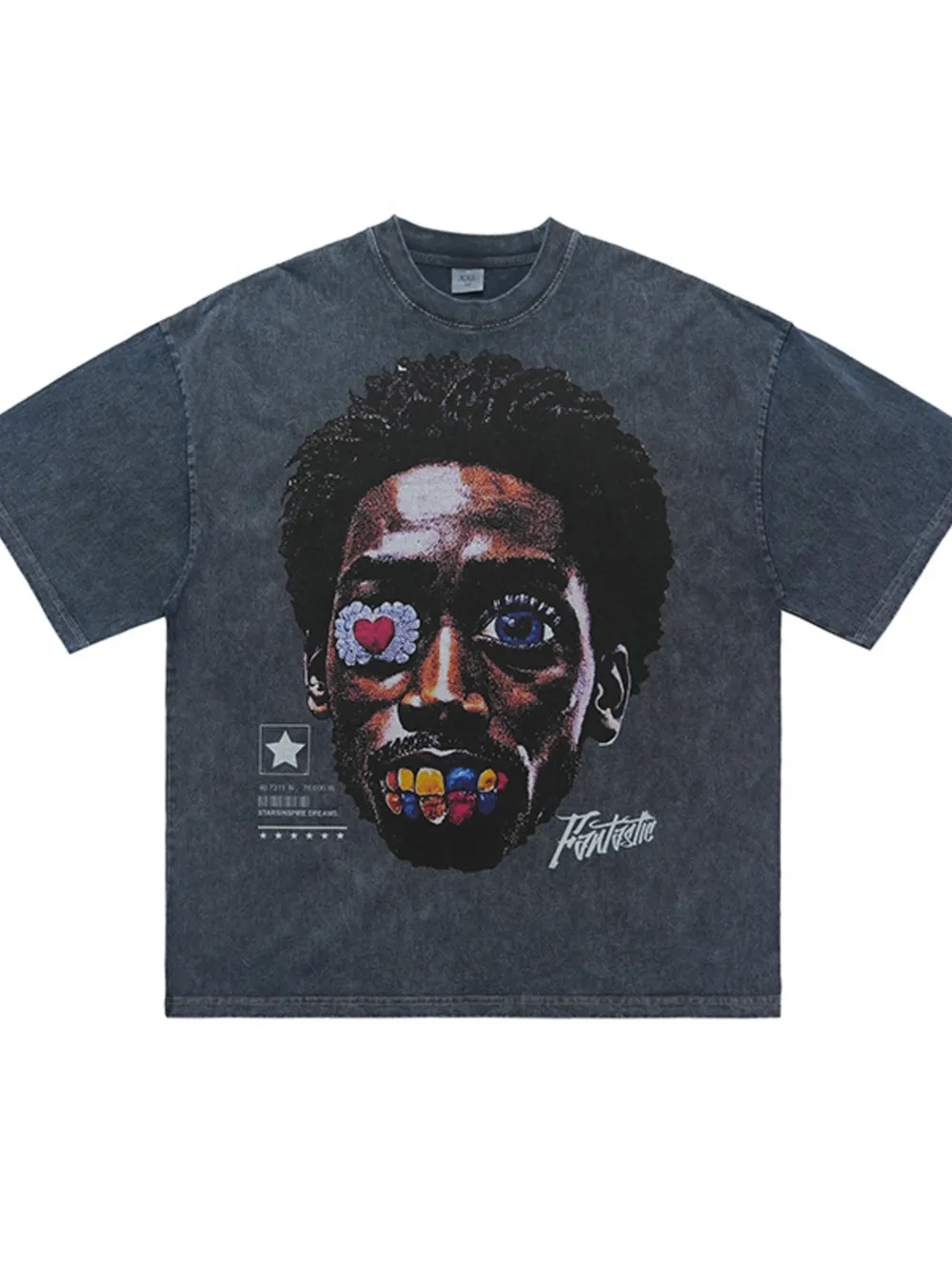 Men's Graphic Round Neck Short Sleeve T-Shirt, image 7