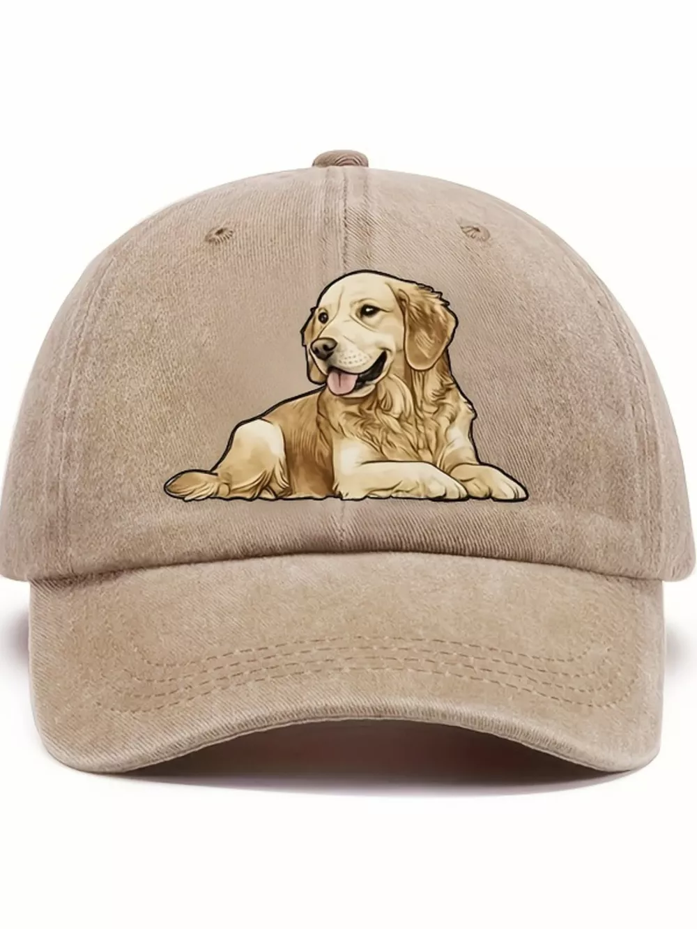 Dog Washed Adjustable Baseball Cap, image 3