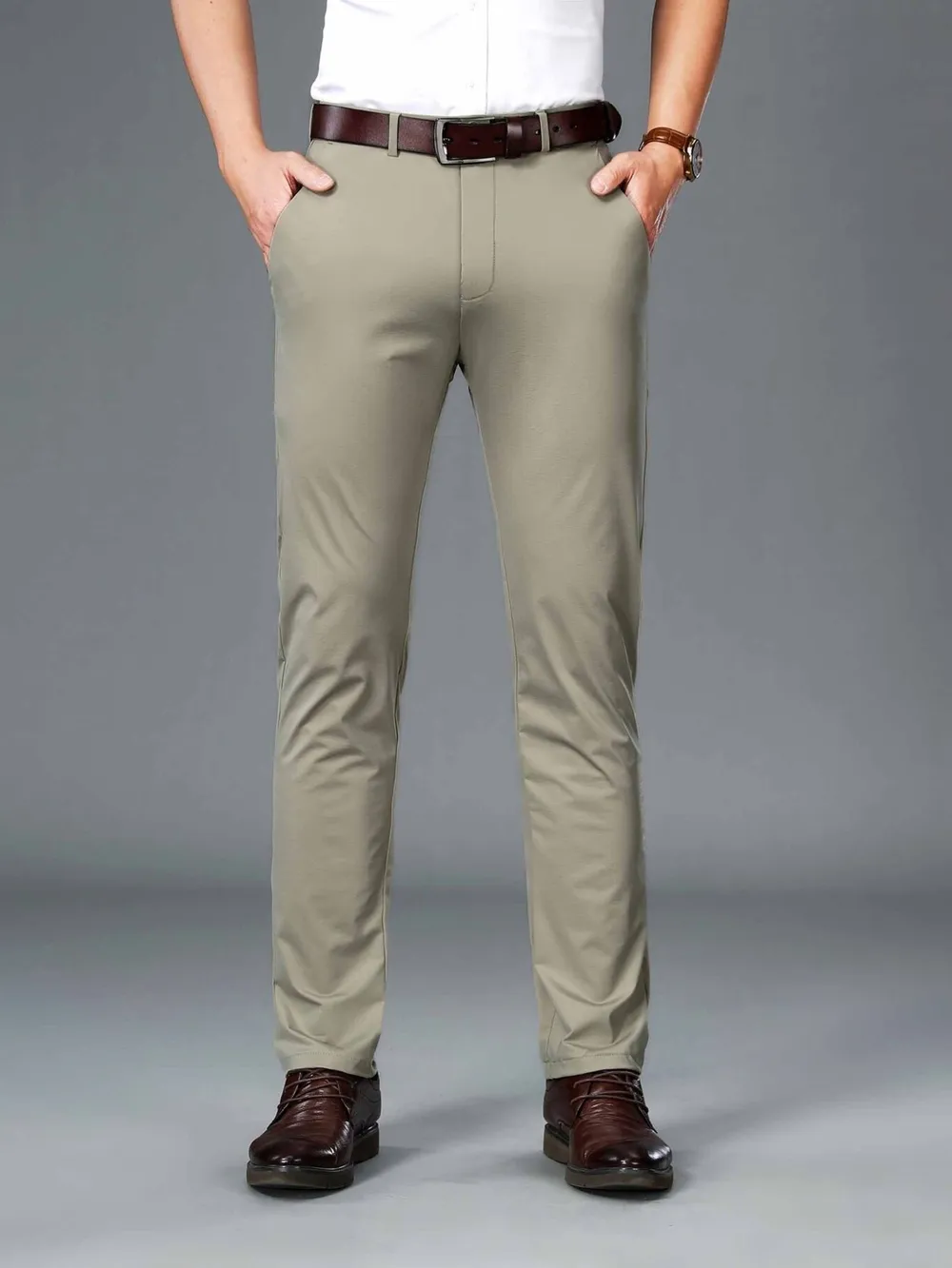 Men's Slim Fit Pants, image 3
