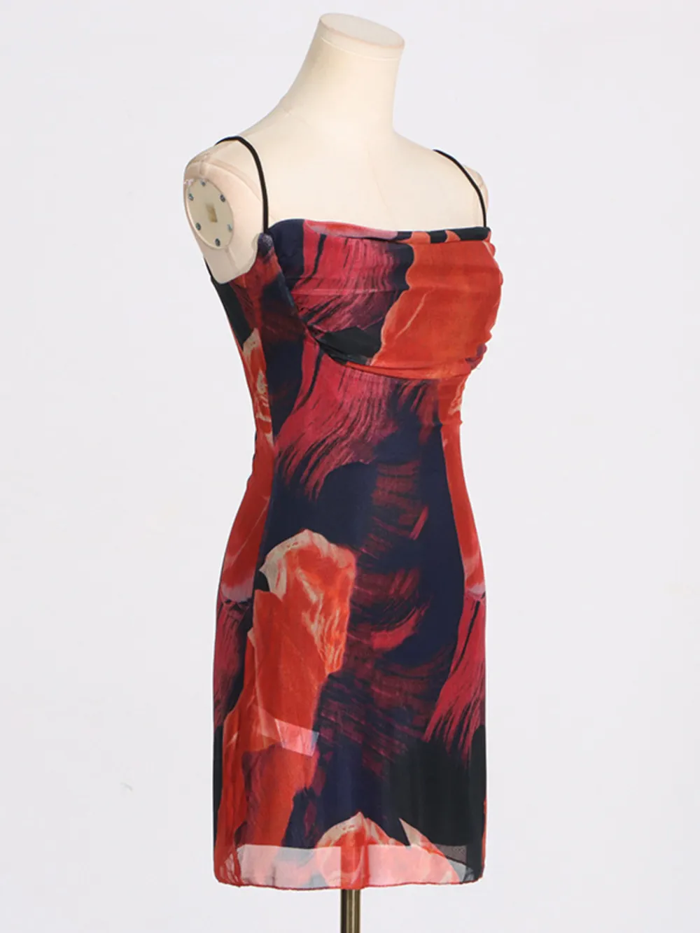 Cowl Neck Cami Mini Dress, image 12