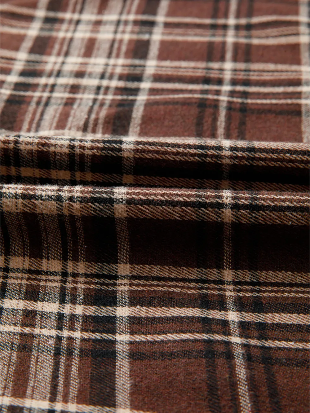 Plaid Patchwork Long Sleeve Hooded Top, image 4