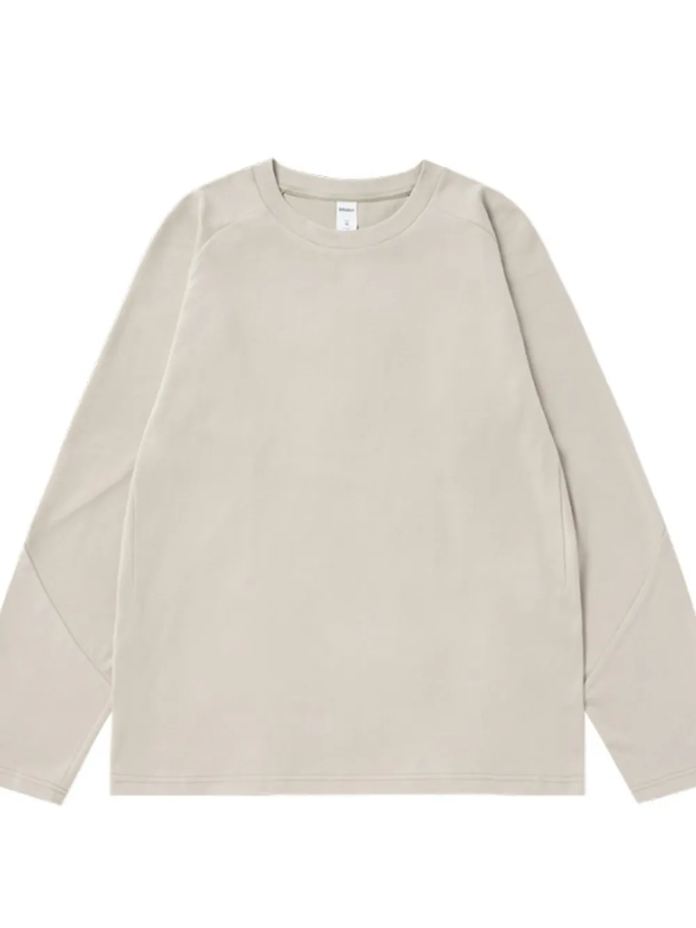 Men's Oversized Round Neck Long Sleeve T-Shirt, image 10