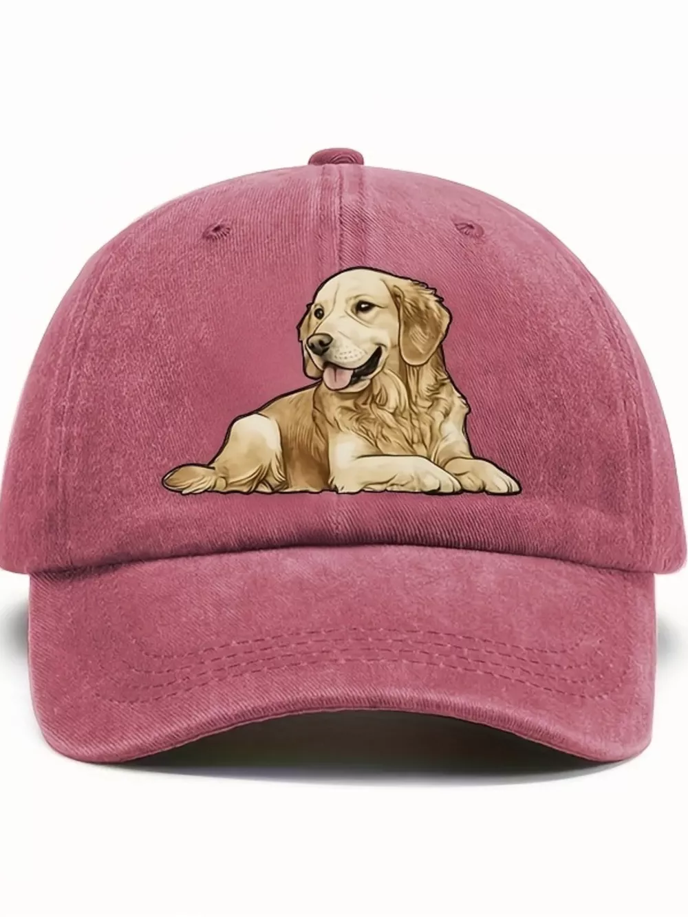 Dog Washed Adjustable Baseball Cap, image 4