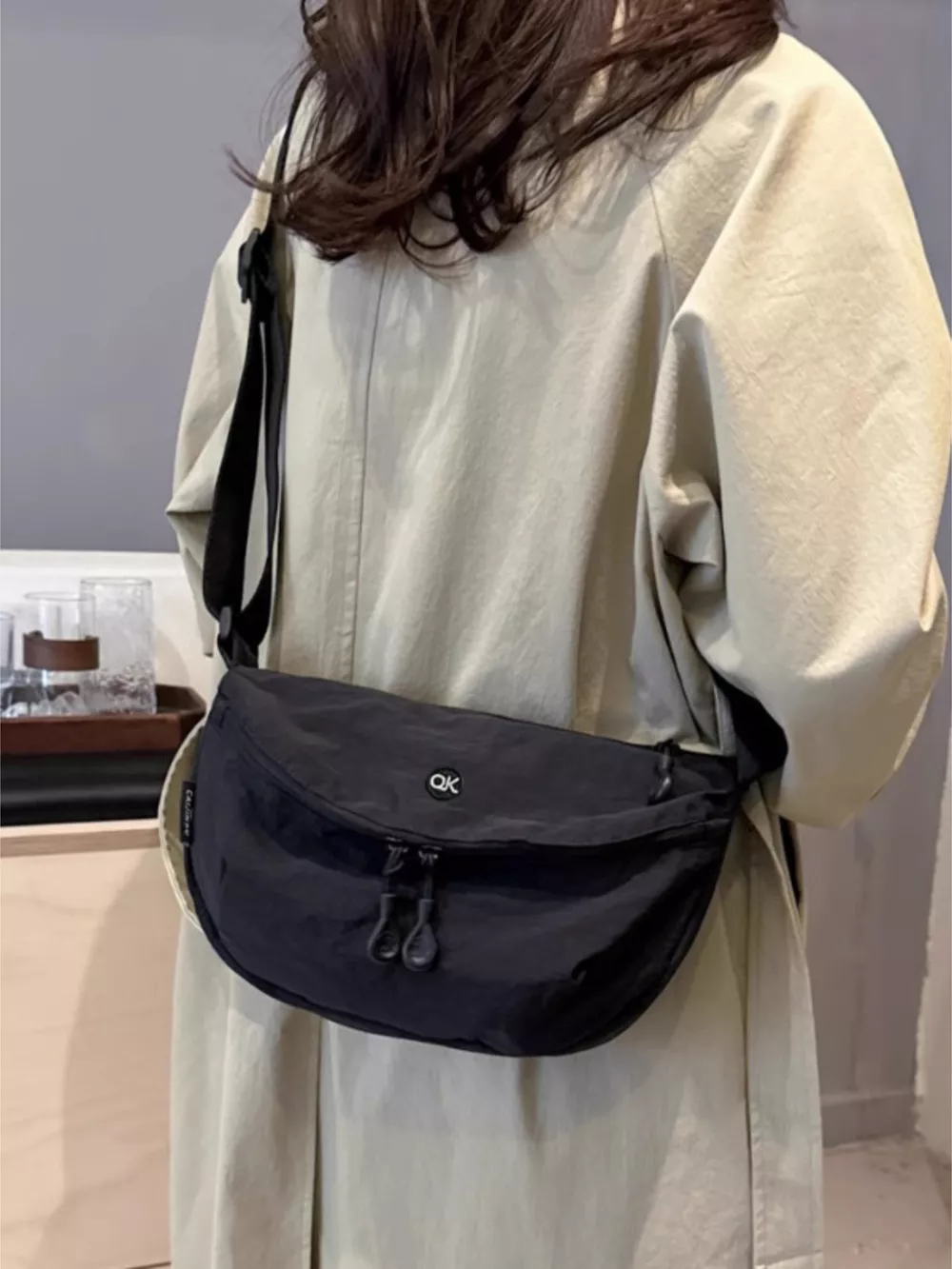Lightweight Nylon Crossbody Bag, image 3