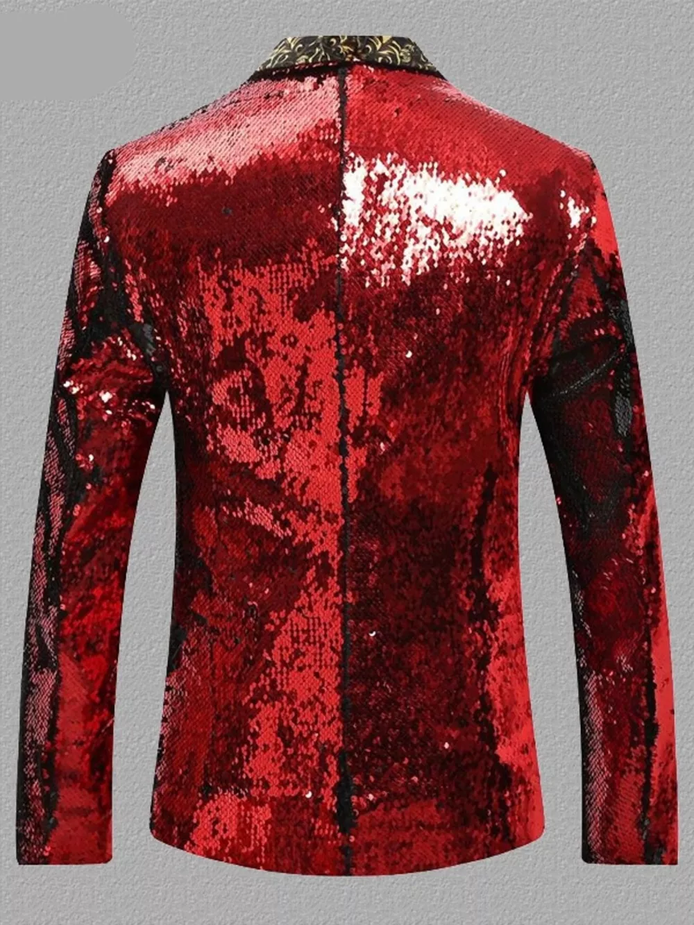 Men's Sequin Long Sleeve Blazer, image 2