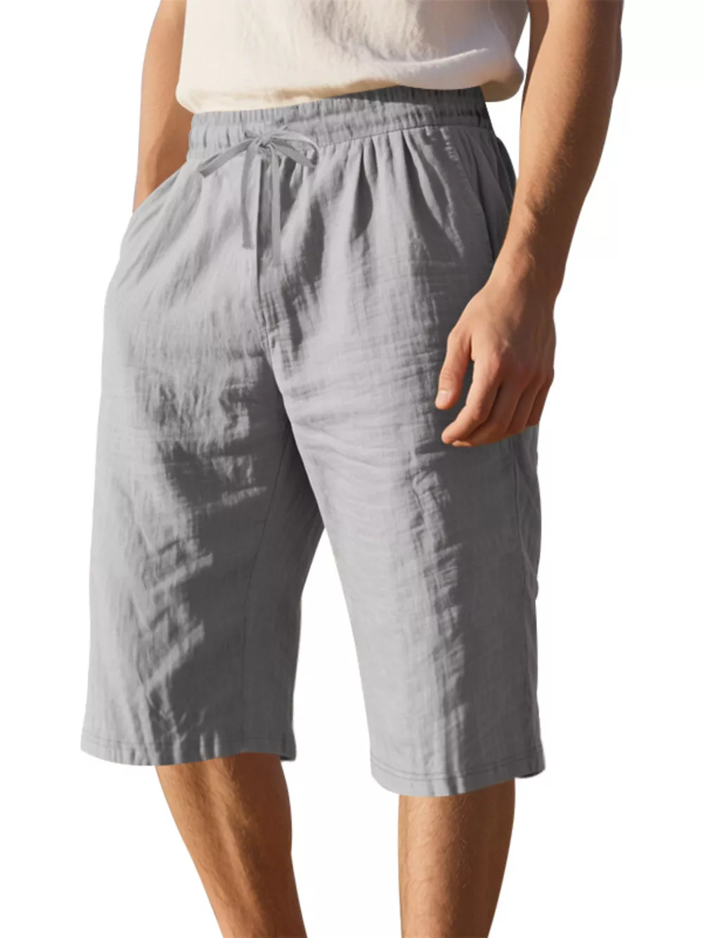 Men's Full Size Casual Drawstring Shorts Plus Size, image 21
