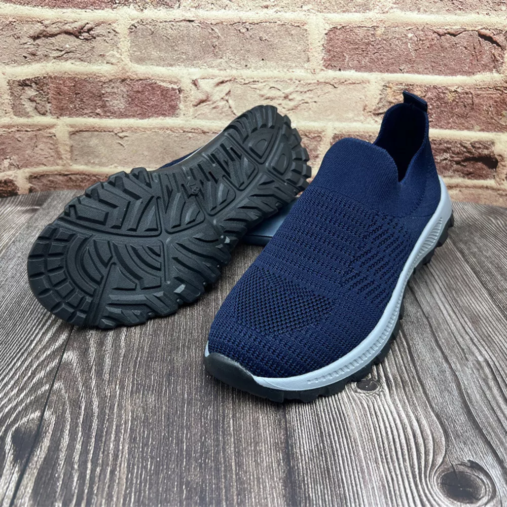 Round Toe Mesh Slip-Ons, image 8