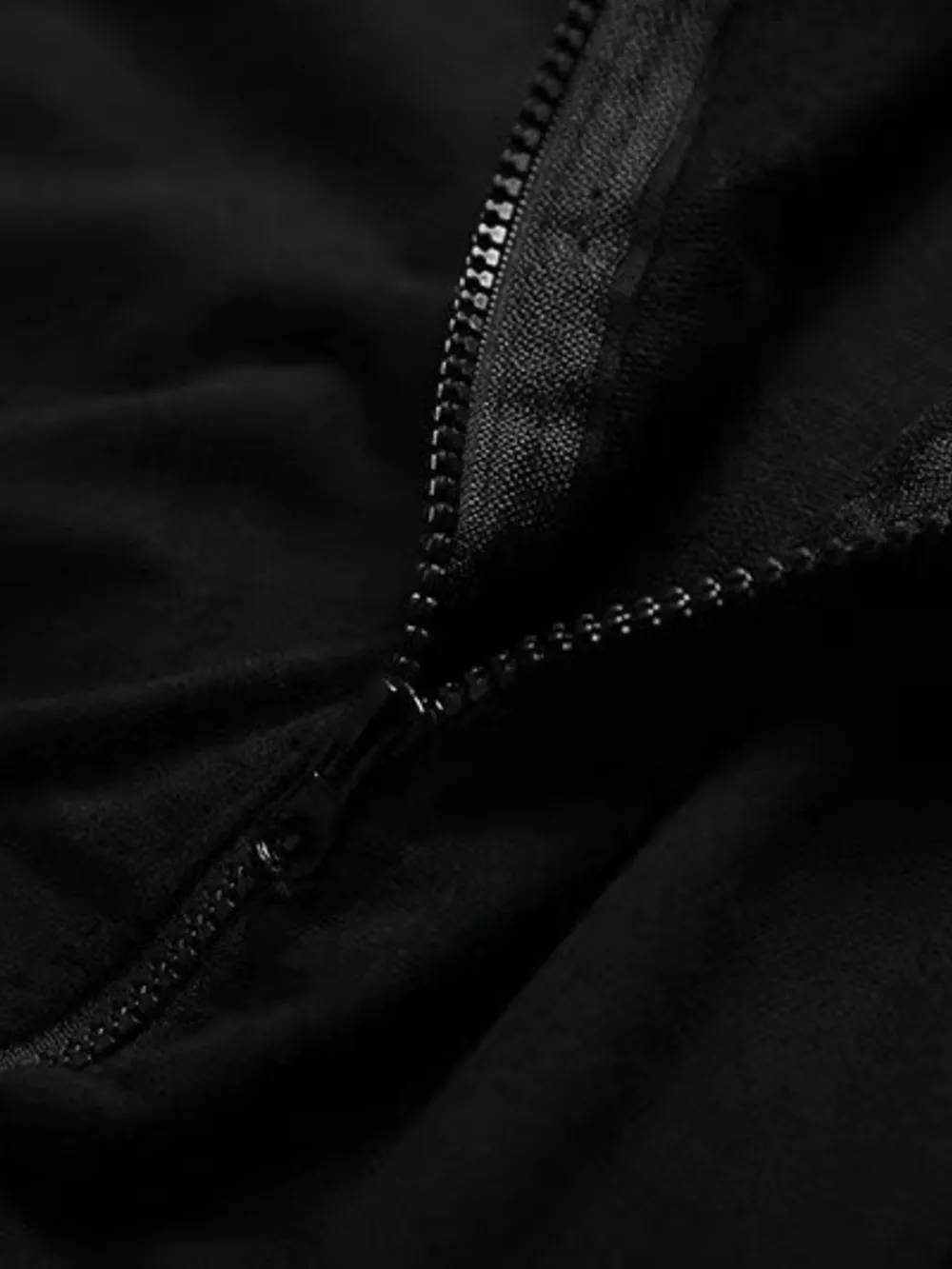 Men's Plus Size Short Sleeve Zip Up Hoodie Top, image 3