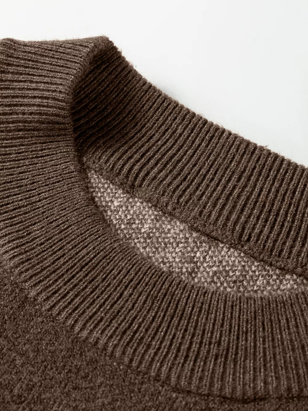 Dotted Print Ribbed Edge Knit Sweater, image 6