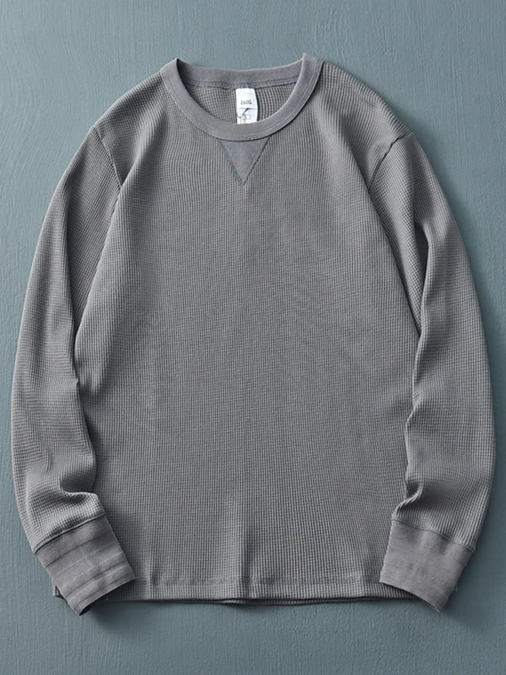 Men's Plus Size Round Neck Long Sleeve T-Shirt
