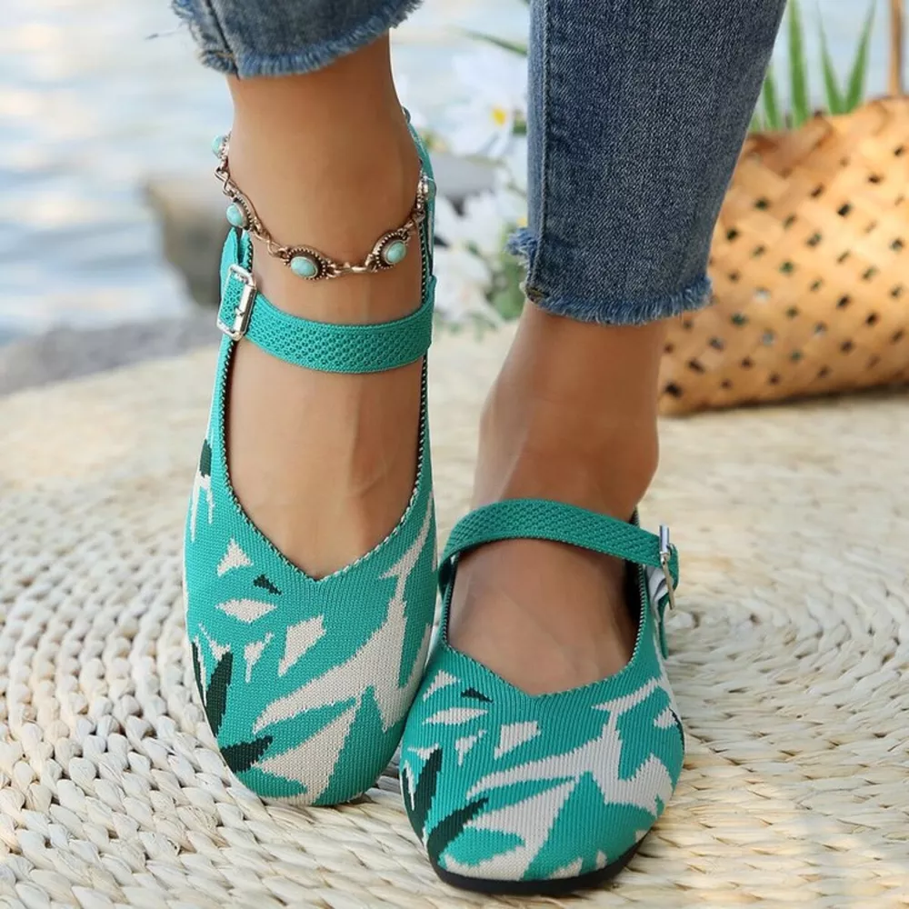 Round Toe Mesh Slip-Ons, image 13