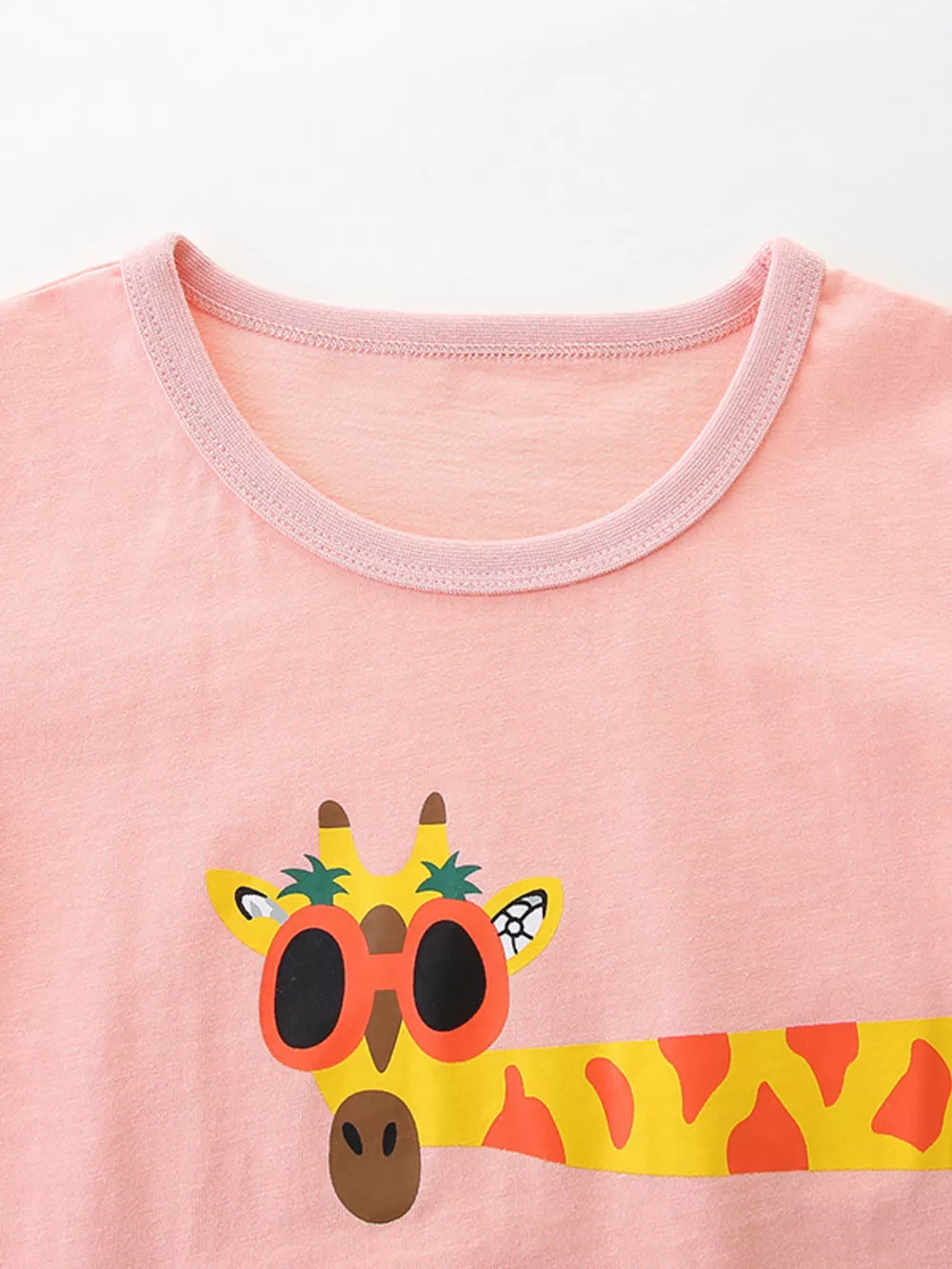 Children's Cartoon Animal Print T-Shirt, image 2