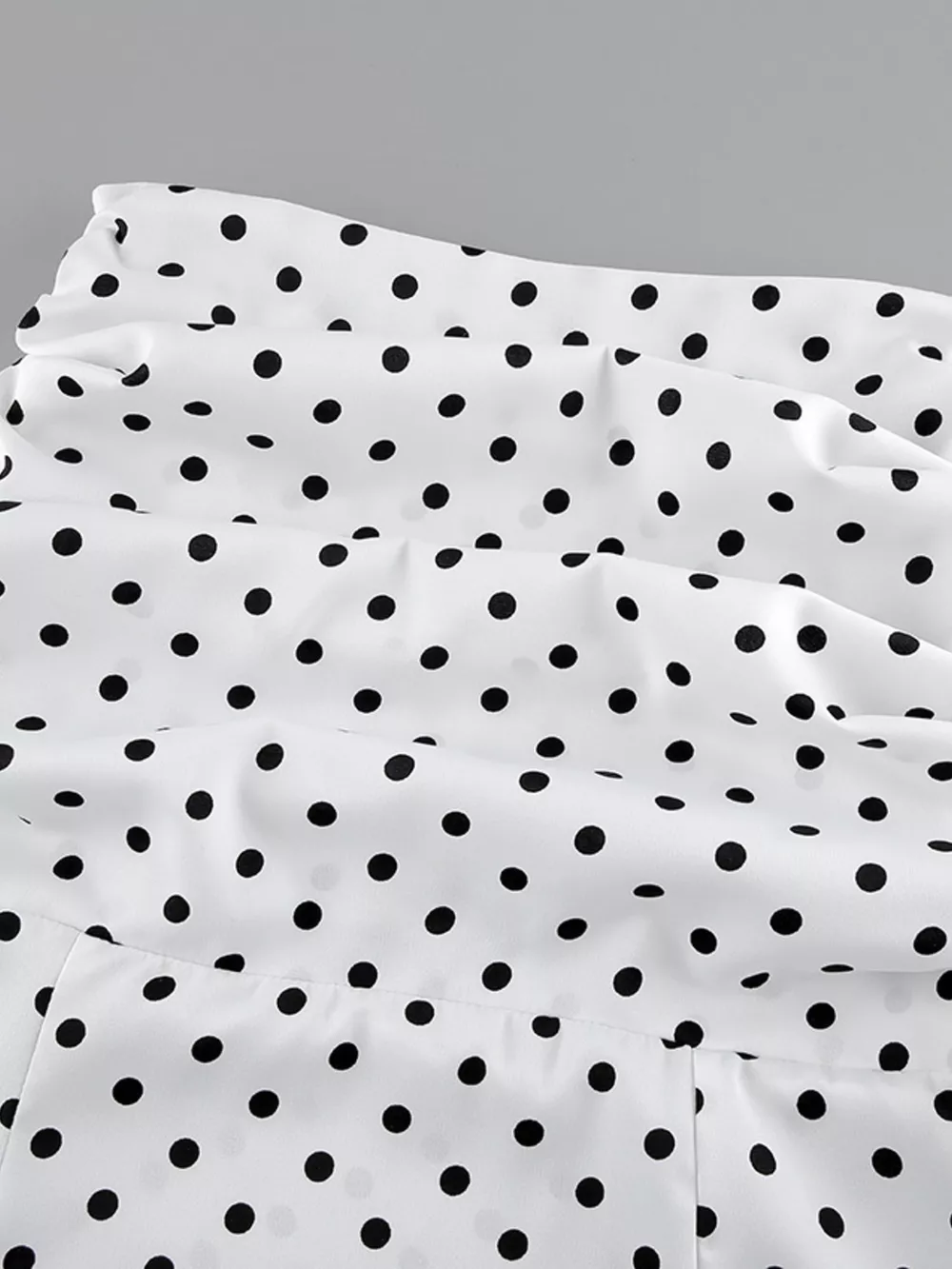 Polka Dot Mermaid Maxi Skirt, image 7