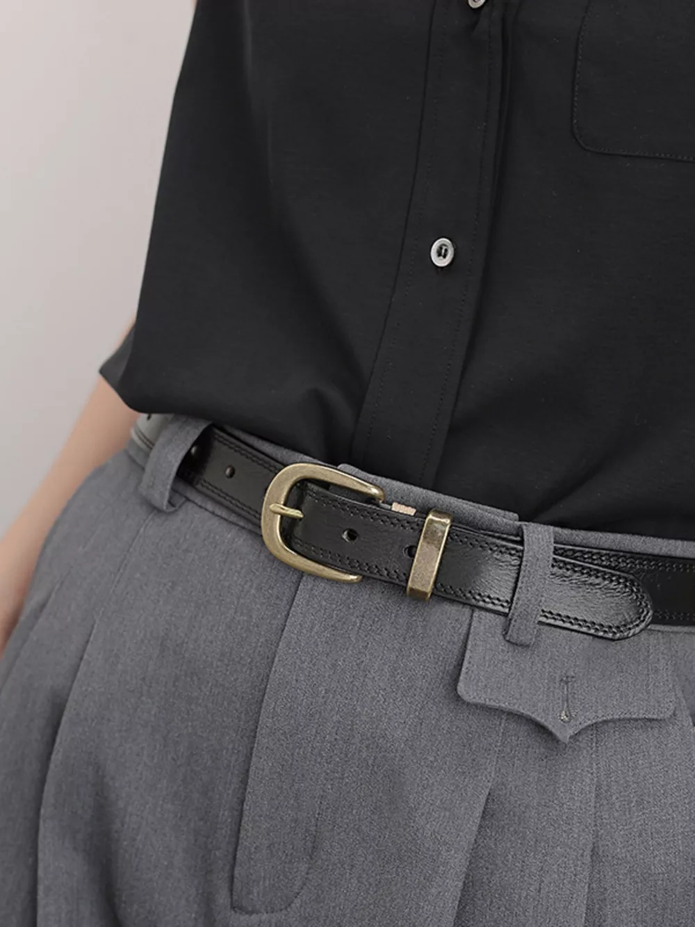Classic Leather Belt, image 5