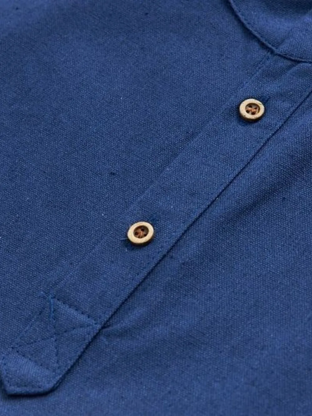 Men's Plus Size Button Detail Short Sleeve Blouse, image 13