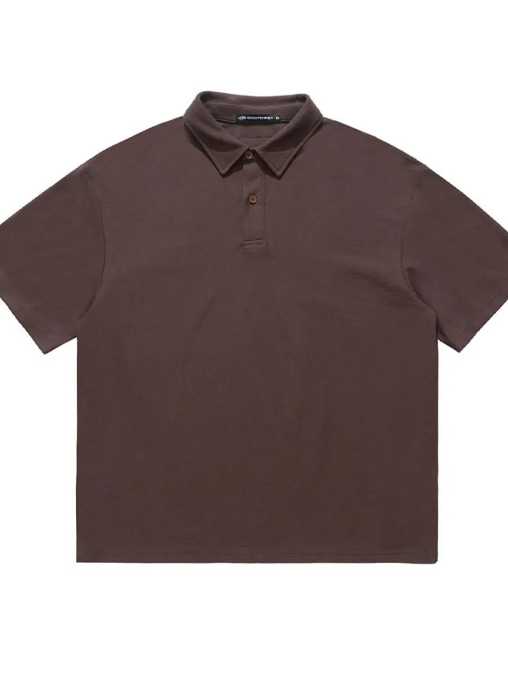 Men's Relaxed Fit Solid Color Polo, image 3