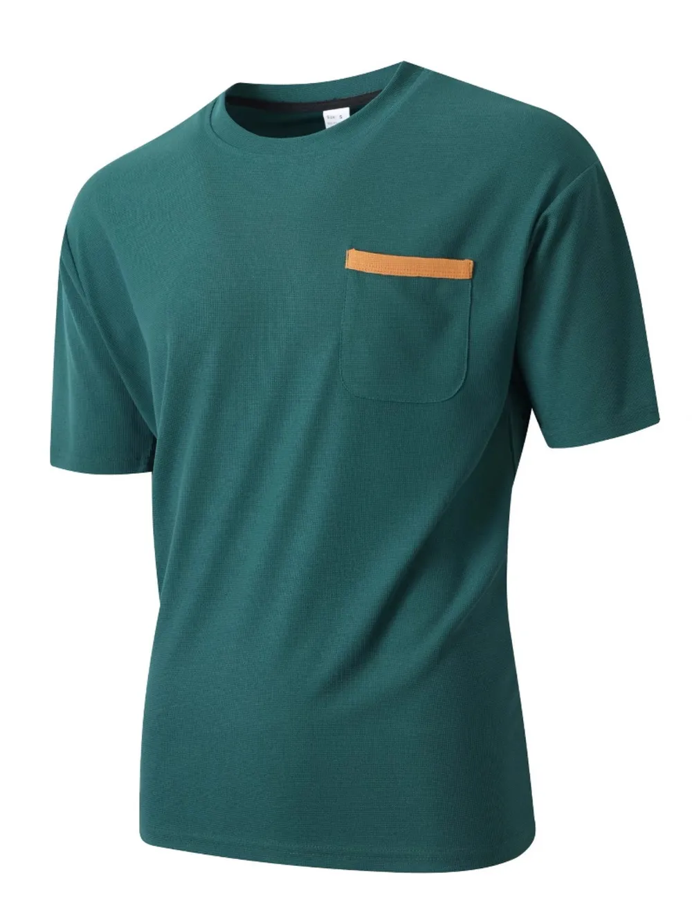 Men's Full Size Round Neck Short Sleeve T-Shirt Plus Size, image 5