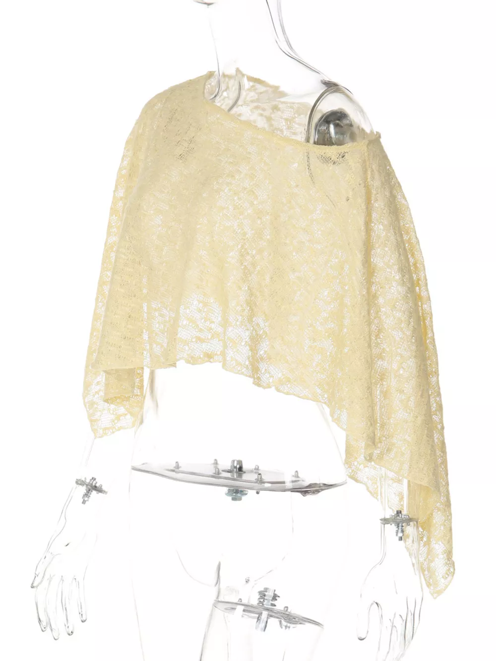 One Shoulder Long Sleeve Cover Up, image 7