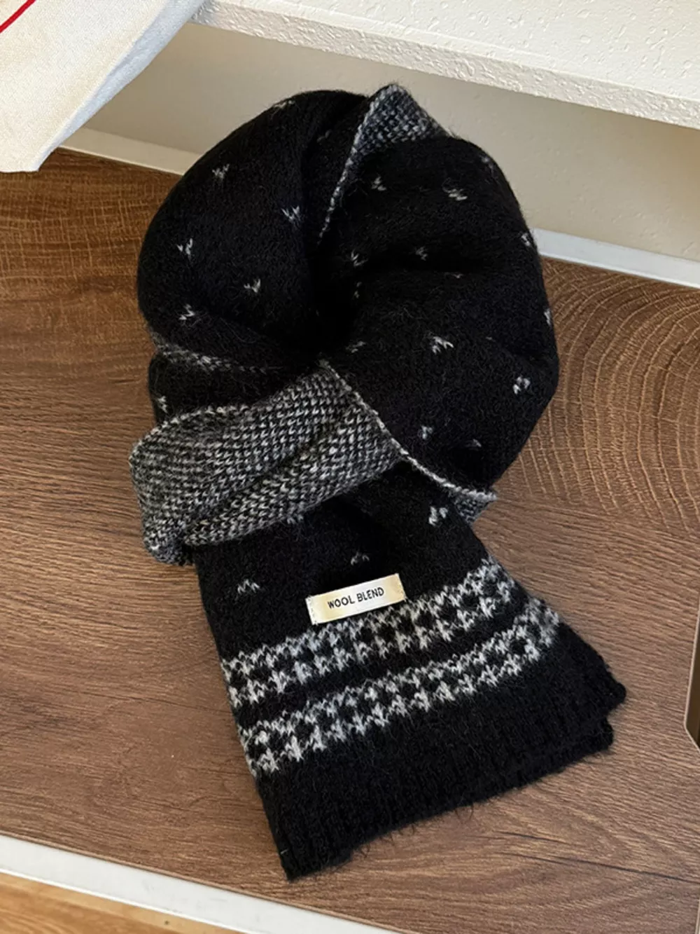 Winter Warm Knitted Scarf, image 2