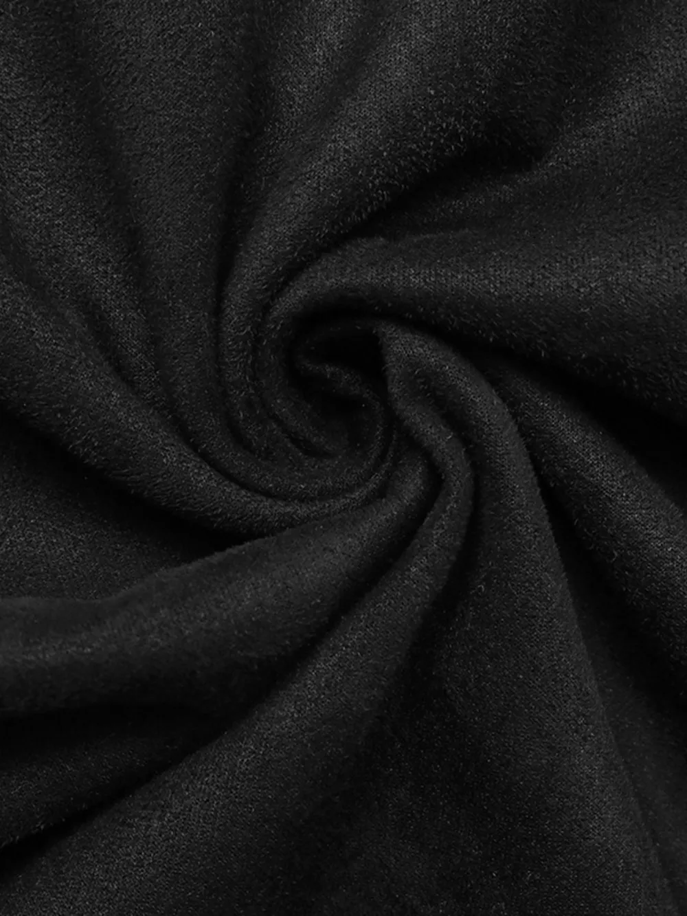 Camouflage Hem Detail Round Neck Sweatshirt, image 3
