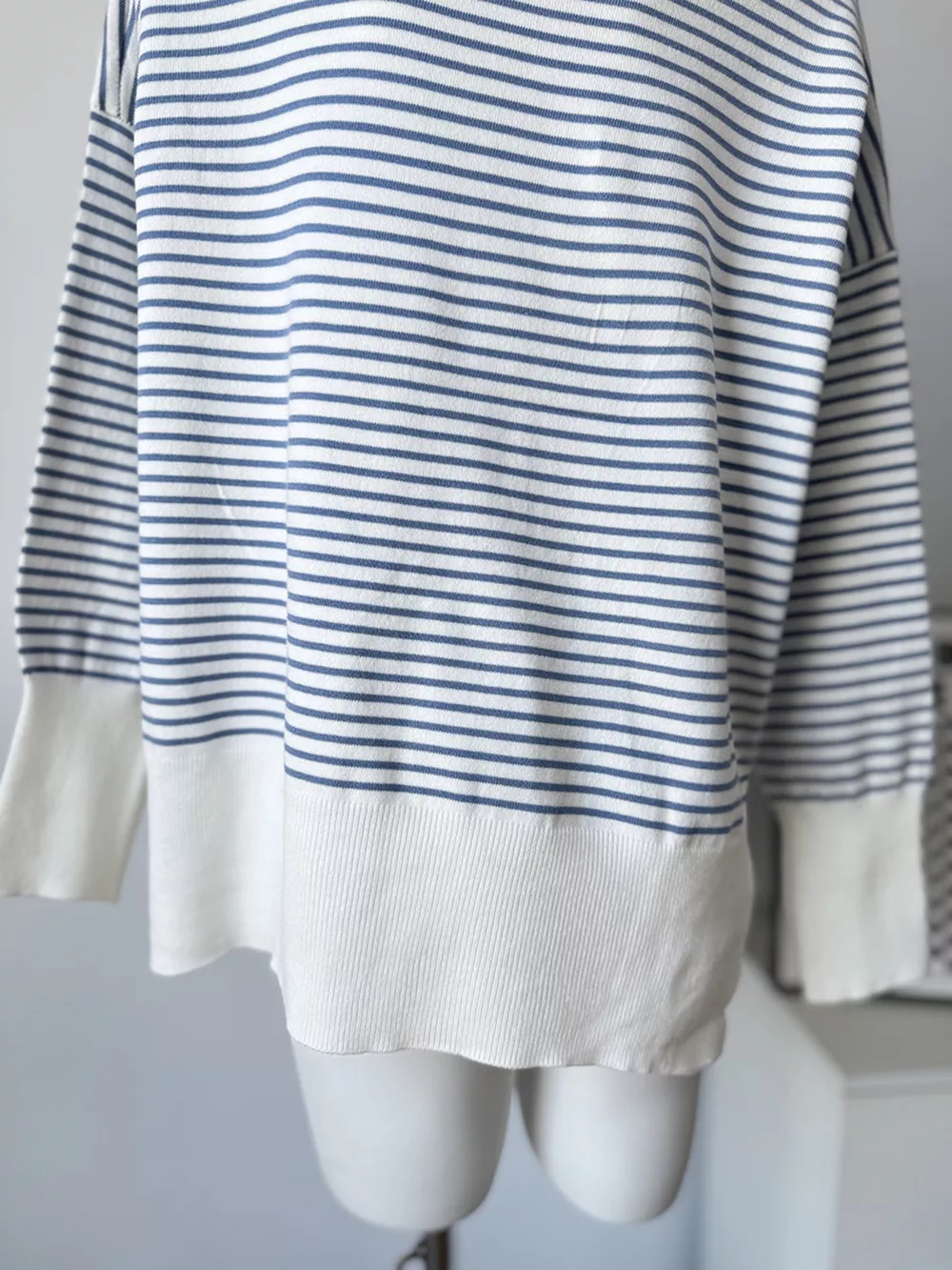 Striped Round Neck Knit Top, image 19