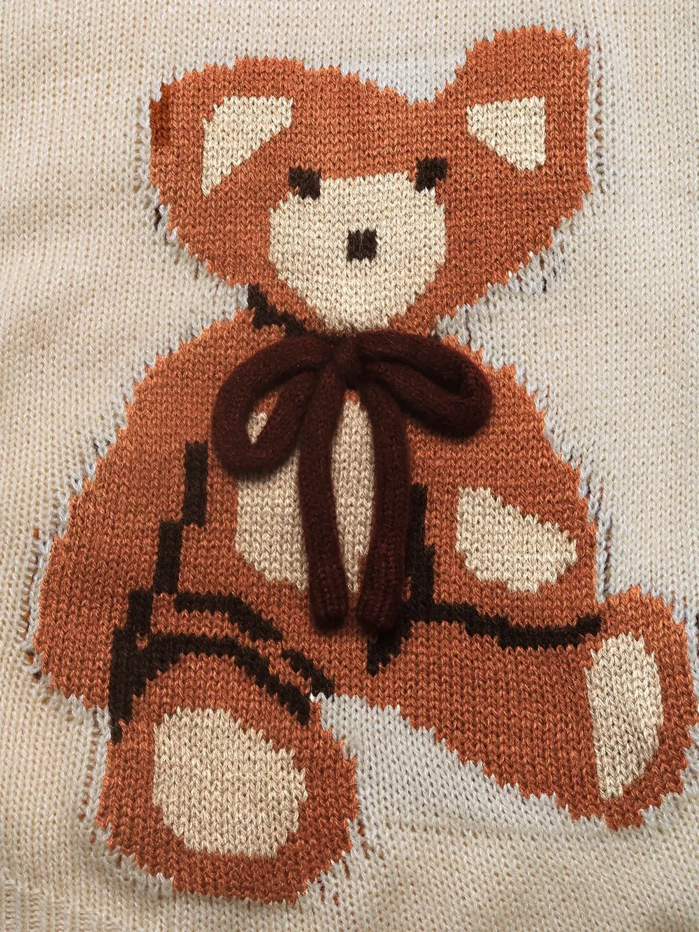 Teddy Bear Button Up Cardigan, image 7