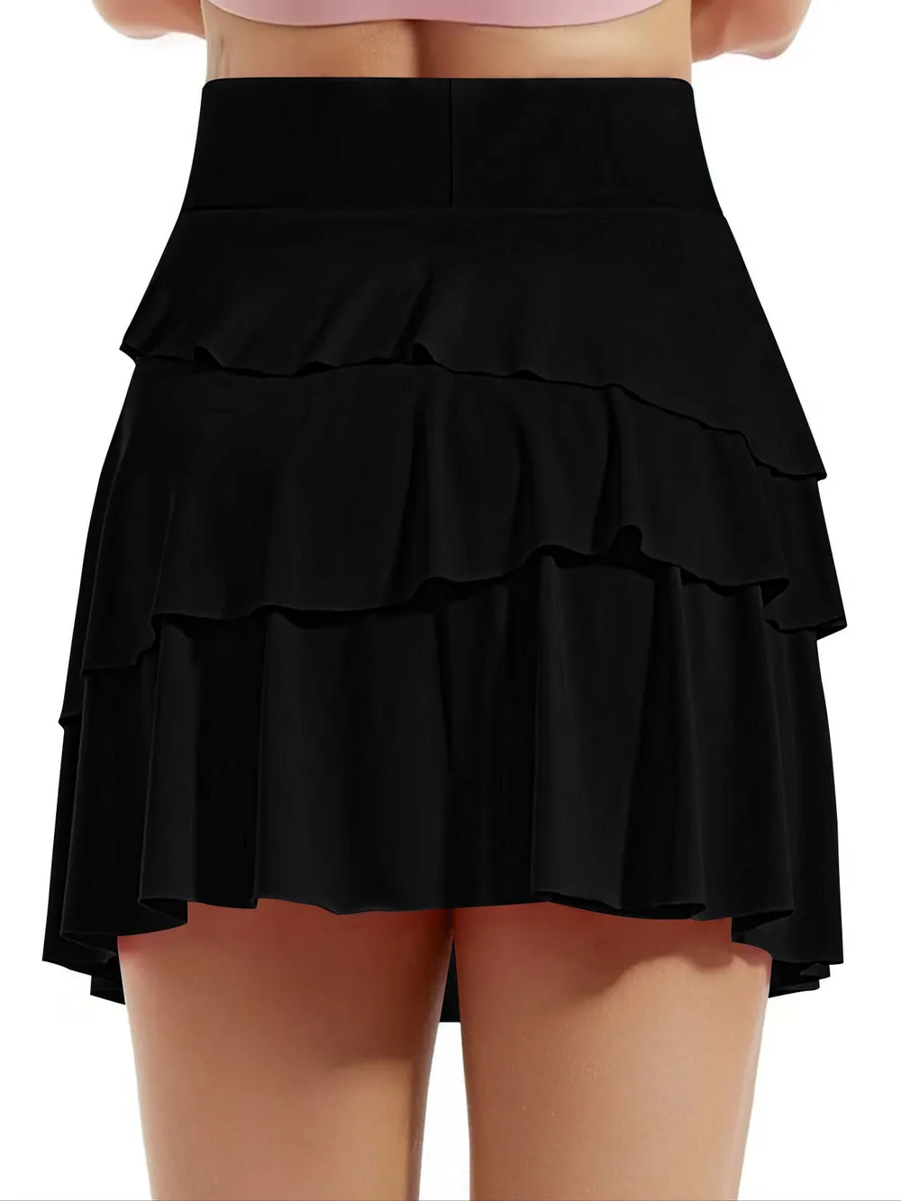 Tiered Ruffle Active Skort, image 9
