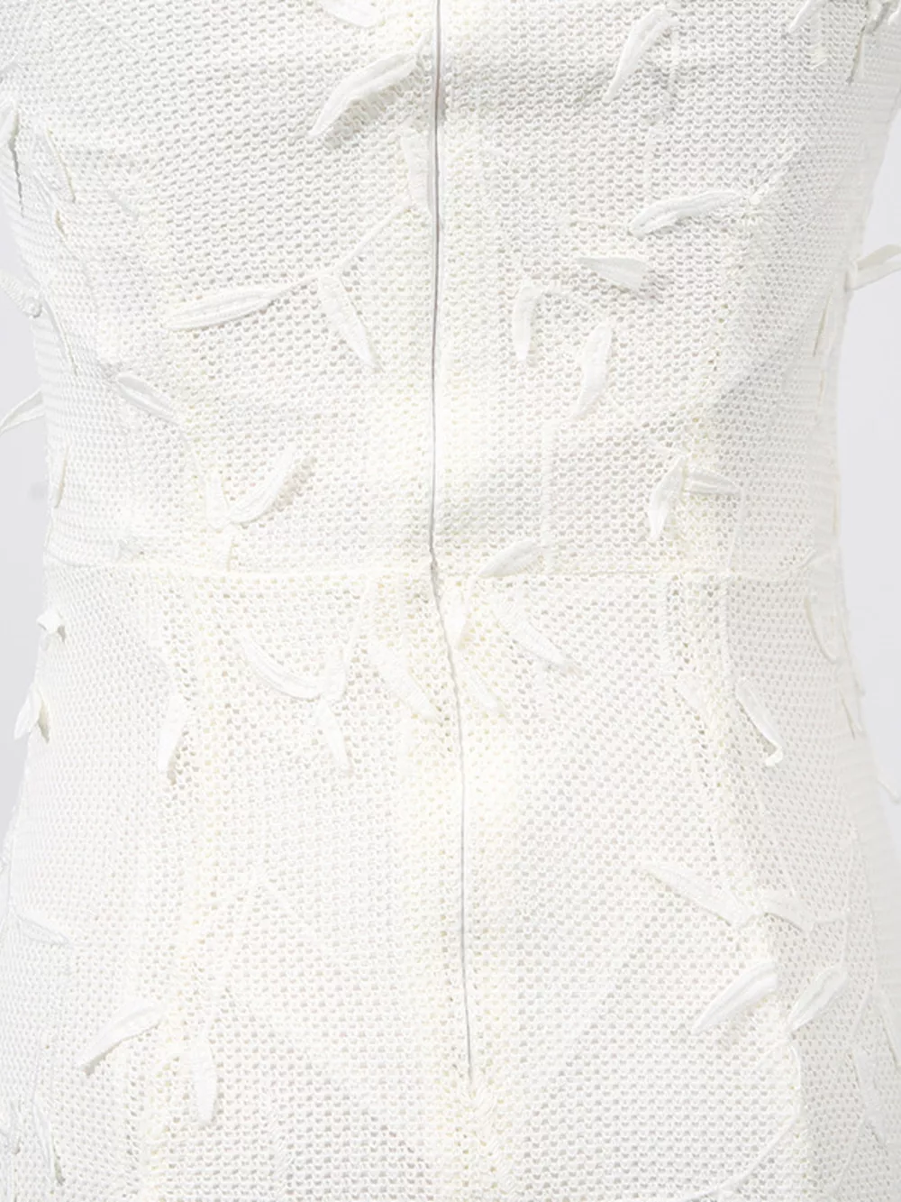 Sleeveless Floral Applique Midi Dress, image 12